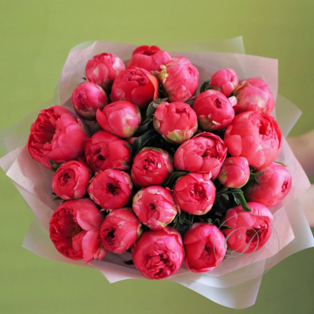 25 пионов
